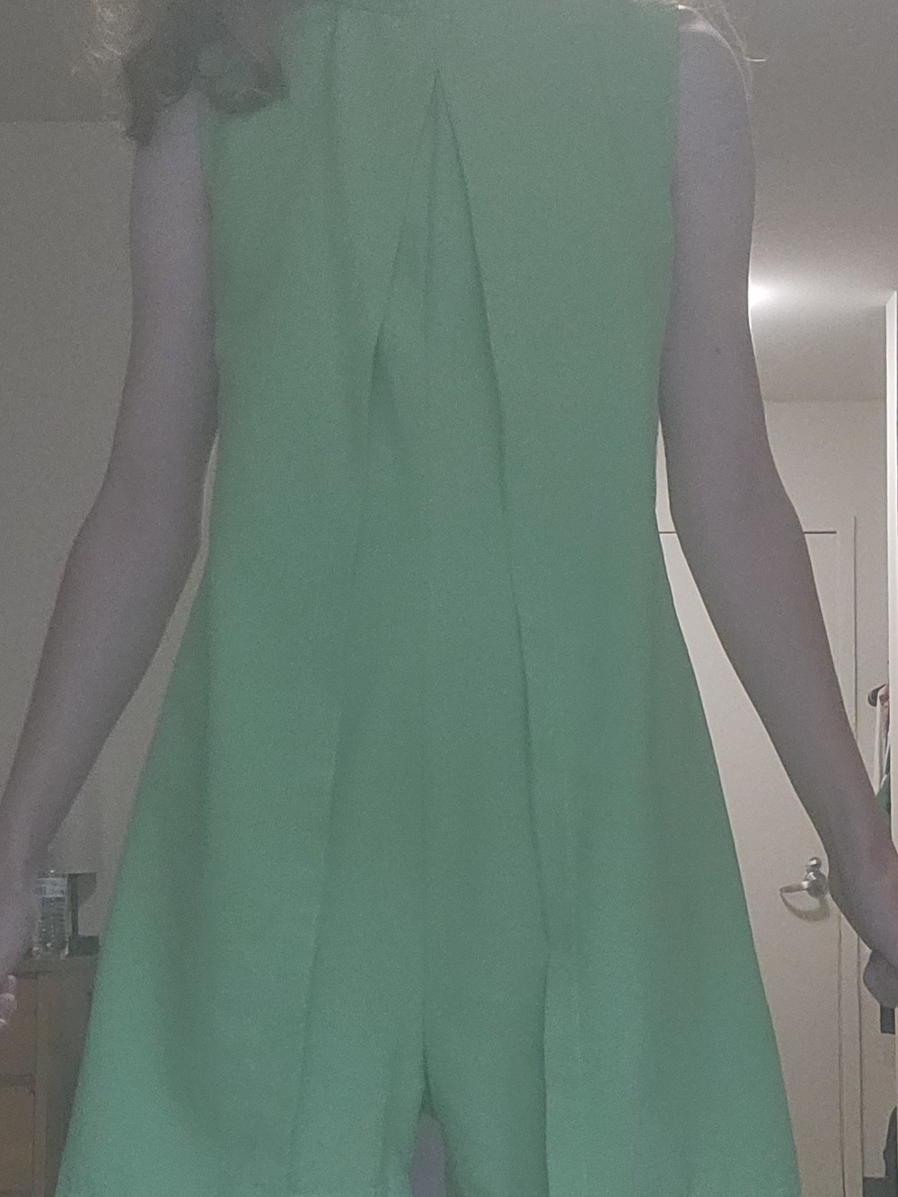 Chicme neon green skirt romper